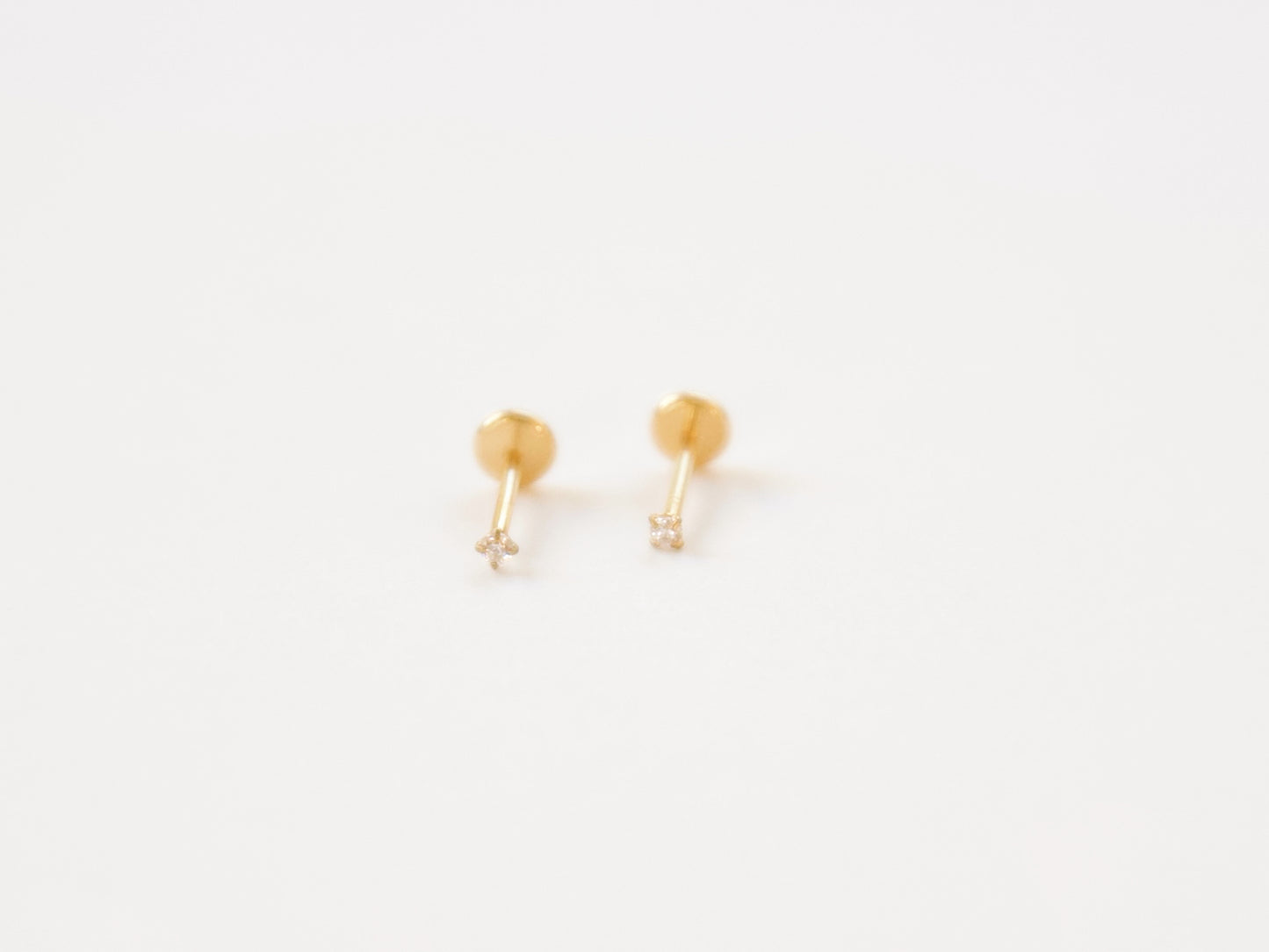Diamond Flatback Studs