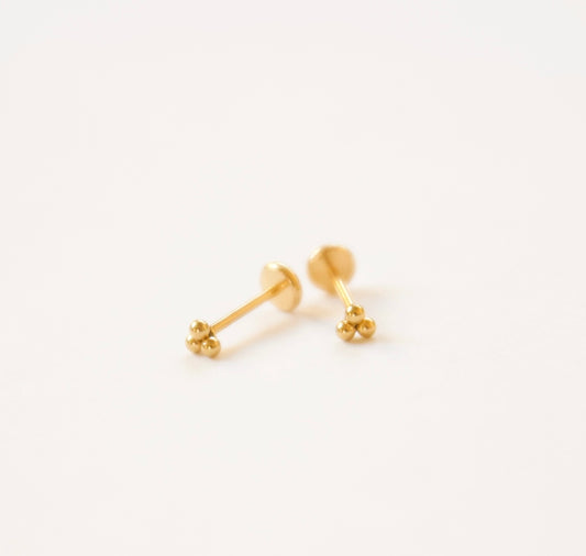Trio Flatback Studs